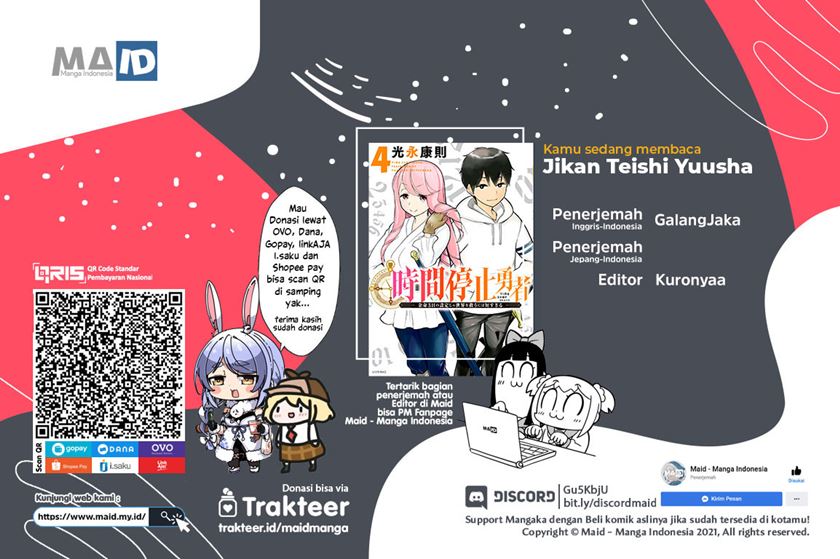 Jikan Teishi Yuusha Chapter 09 Gambar 1